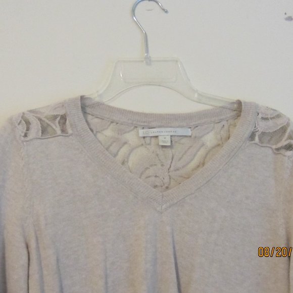 Lauren Conrad sweater, size med, tan - Picture 1 of 4